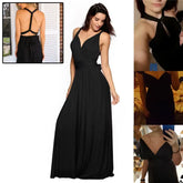 Women’s Sexy Backless Bandage Maxi Dress